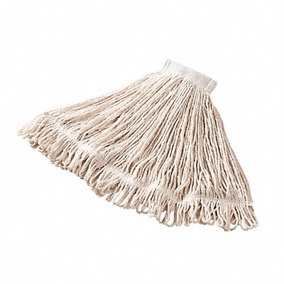 RUBBERMAID COMMERCIAL PRODUCTS FGD15306WH00 Wet Mop White Cotton PK6