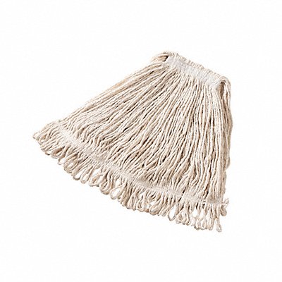 RUBBERMAID COMMERCIAL PRODUCTS FGD11206WH00 Wet Mop White Cotton PK6