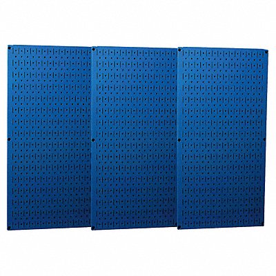 WALL CONTROL 35P3248BU G0361 Pgbrd Panel 3/4 x32 x48 in Crcl Slttd