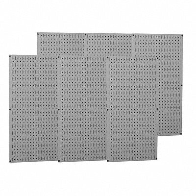 WALL CONTROL 35P3296GY G0362 Pgbrd Panel 3/4 x32 x96 in Crcl Slttd