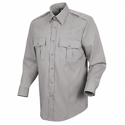 HORACE SMALL HS112218535 Deputy Deluxe Shirt Grey 18-1/2 in