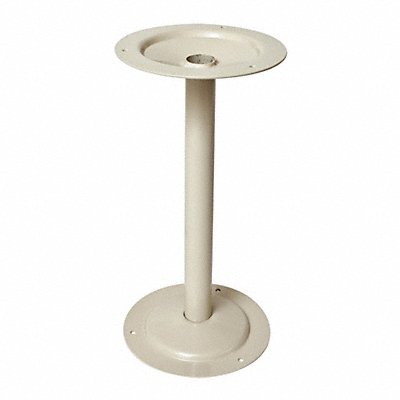 HALLOWELL 4805PT Bench Pedestal Rnd Tan 15 7/8 x8