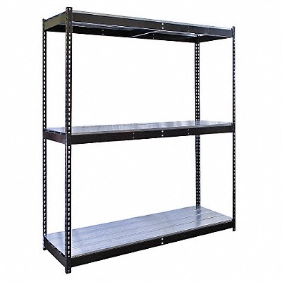 HALLOWELL DRHC4830843SEME Boltless Shelving 30x84x48in Strtr