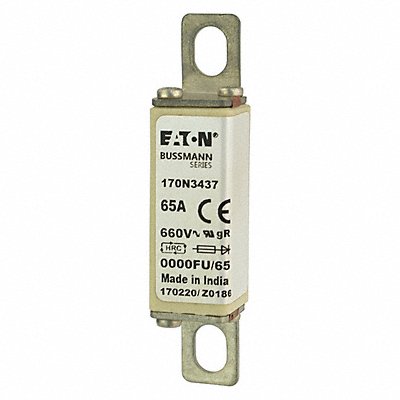 BUSSMANN 170N3437 Semiconductor Fuse 65A 170N 660VAC