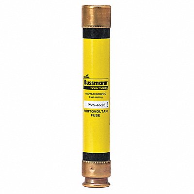 BUSSMANN PVSR25 Solar Fuse 25A PVS-R Series 600VDC