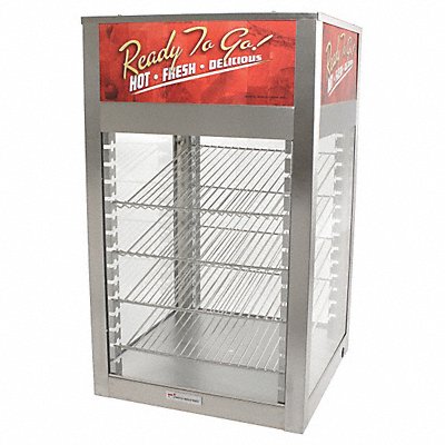 WISCO 00695DS001 Humidified Heated Display Case 4 Shelf