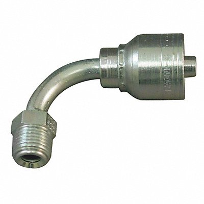 AEROQUIP 1AA5MFB6 Crimp Fitting 90 Deg 3/8 ID 1/2 M