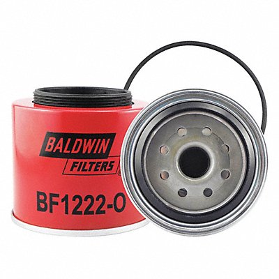 BALDWIN FILTERS BF1222O Fuel/Water Separator 4-1/8x4-1/4x4-1/8In