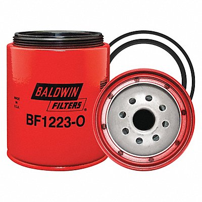 BALDWIN FILTERS BF1223O Fuel/Water Separator 5-7/32 x 4-1/4 In