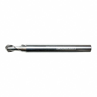 MICRO 100 SFBM03015 Ball End Mill Single End 3.00mm Carbide