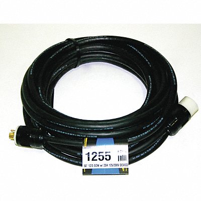 SOUTHWIRE 1255 Extension Cord 50ft 12Ga 20A SOW Blk