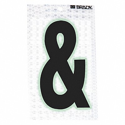 BRADY 3000 Reflective Symbol 2-3/8 in H PK10