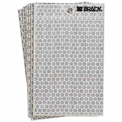 BRADY 3020BLANK Blank Labels Blank 5 in W PK10