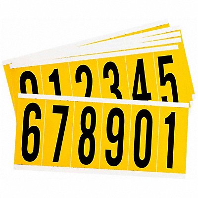 BRADY 1550KIT Numbers And Letters Kit 0 Thru 9 PK25