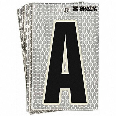BRADY 3010A Ultra Reflective Letter A PK10