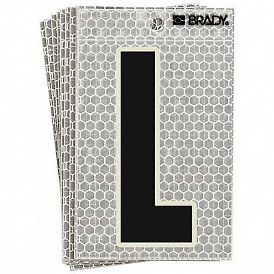 BRADY 3010L Ultra Reflective Letter L PK10