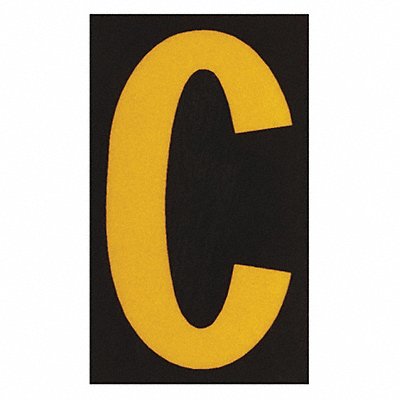 BRADY 5000C Reflective Numbers And Letters C PK25