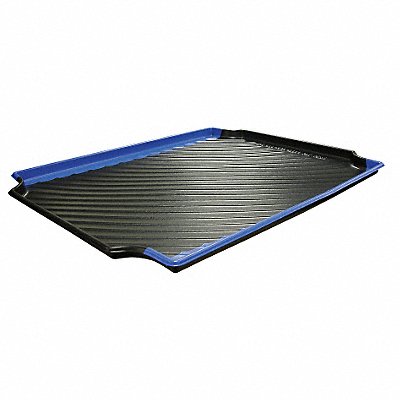 STRUCTURAL PLASTICS CTB300124 Cntinmnt Try Black/Blue For 24in Shf