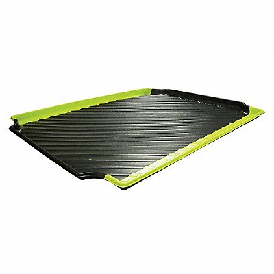 STRUCTURAL PLASTICS CTY300124 Cntinmnt Try Black/Yellow For 24in Shf