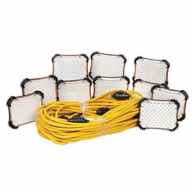 SOUTHWIRE 97132 Temporary Job Site Light Stringer In LED 9000lm