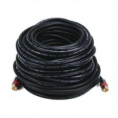 MONOPRICE 5871 A/V Cable RCA Coaxial M/M CL2 rated 75ft