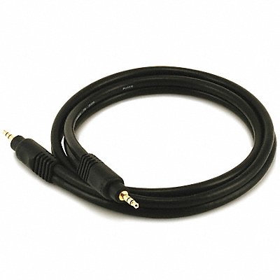 MONOPRICE 5576 A/V Cable 3.5mm M/M cable Black 3ft