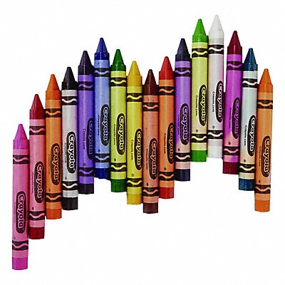 CRAYOLA 528039 Wax Crayons Non-Erasable 1/2 PK256