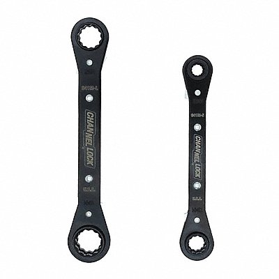 CHANNELLOCK 841M Metric Ratcheting Wrench Set 2 pcs.