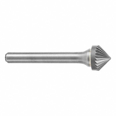 SGSPRO 14950 Carbide Burr 3/8 Dia 1/4 Shank SK3
