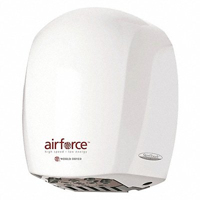 WORLD DRYER J4974A3 AirforceHandDryer 208-240V White