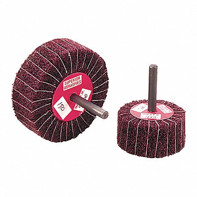 SUPERIOR ABRASIVES A008558 Mount Duplex Wheel A/O 2x1x1/4 Grit 120