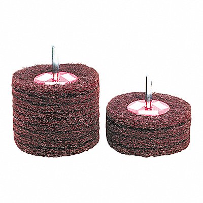 SUPERIOR ABRASIVES A018835 Satin Disc Wheel A/O Fine 1-1/2x1 x1/8