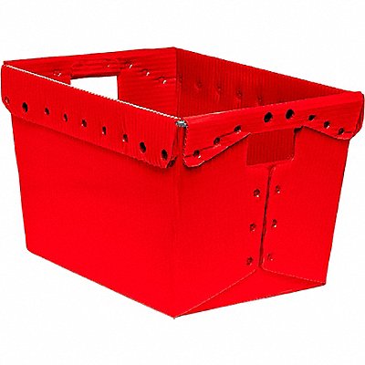 GRAINGER 1577RED 18.25x13.25x11.6 OD Tote