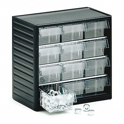 TRESTON 2943 Small Parts Drawer Unit 12 Drawers Clr