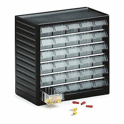TRESTON 2903 Small Parts Drawer Unit 30 Drawers Clr