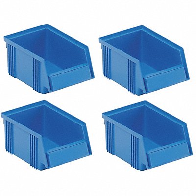 TRESTON SBS410156 One Size Stacking Bins Black PK4