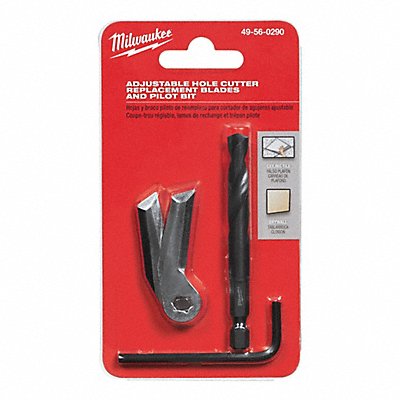 MILWAUKEE 49560290 Pilot Drill Bit Dia 0.25 L 3 Steel