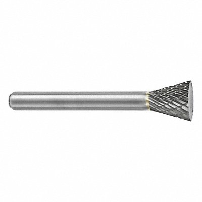 SGS PRO 15903 InVerticaled Cone Burr 1/2 Carbide
