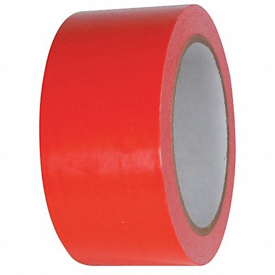 GRAINGER 15D723 Floor Tape Red 2 inx216 ft Roll