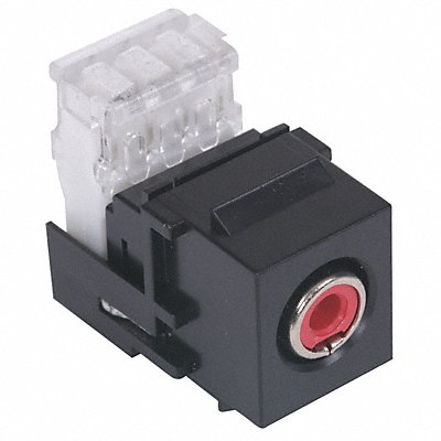 HUBBELL PREMISE WIRING SFRC110R RCA 110 AV Connector Punch Down Red