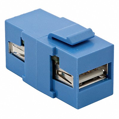 HUBBELL PREMISE WIRING SFUSBAAB USB Connector A to A 2.0 Blue