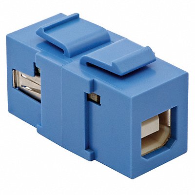 HUBBELL PREMISE WIRING SFUSBABB USB Connector A to B 2.0 Reversible Blu