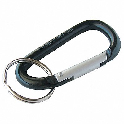 LUCKY LINE PRODUCTS 4612005 Large C-Clip Aluminum Black PK5