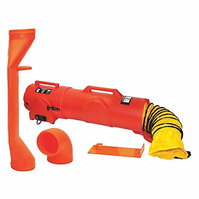 AIR SYSTEMS INTERNATIONAL CVF8A15KIT Confined Space Fan Kit Red 11 W