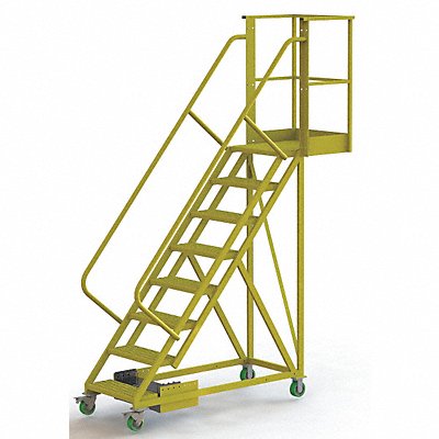 TRI-ARC UCU500820246 Rollng Ladder Unassembled Handrail Platform 80 In H