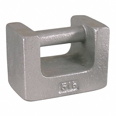 RICE LAKE WEIGHING SYSTEMS 12823TR Weight Grip Hndle 5lb Cast Iron Class 7