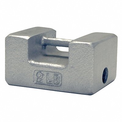 RICE LAKE WEIGHING SYSTEMS 12874TR Weight Grip Hndle 2lb Cast Iron Class 7