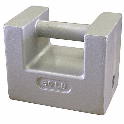 RICE LAKE WEIGHING SYSTEMS 12839TR Calibration Weight 50 lb Nominal Mass