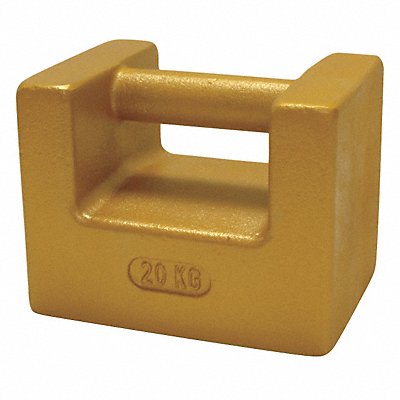 RICE LAKE WEIGHING SYSTEMS 12771TR Calibration Weight 20kg Nominal Mass