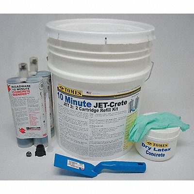 JE TOMES JET2 Concrete Repair Compound JET-2 40 lb